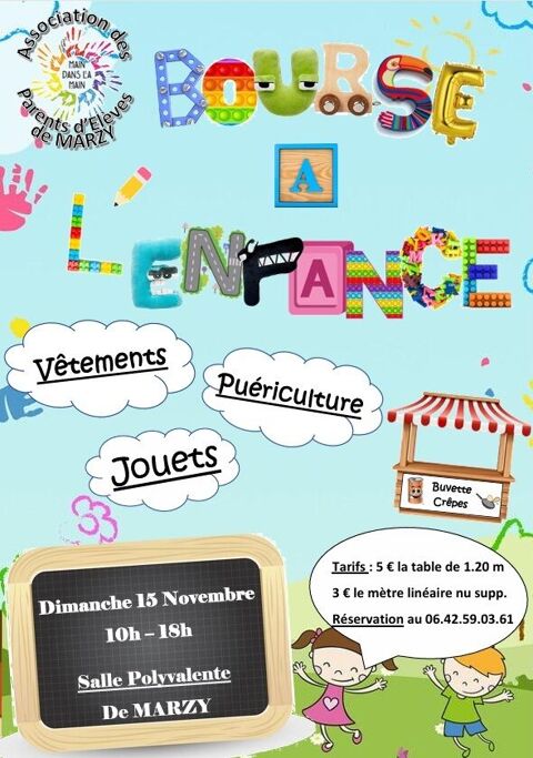 Bourse à l'enfance Marzy (58)