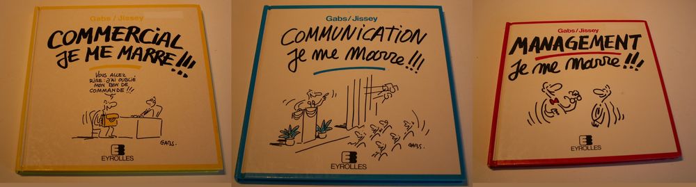 lot 3 livres JE ME MARRE!!! de Gabs &amp; Jissey
Livres et BD