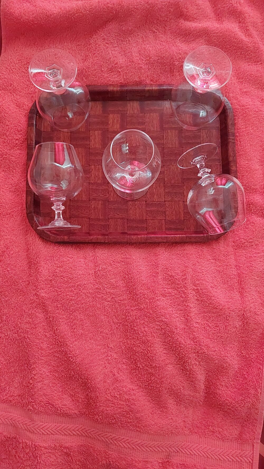 5 verres &agrave; cognac Cuisine