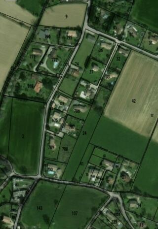  Terrain  vendre 1626 m Les issards