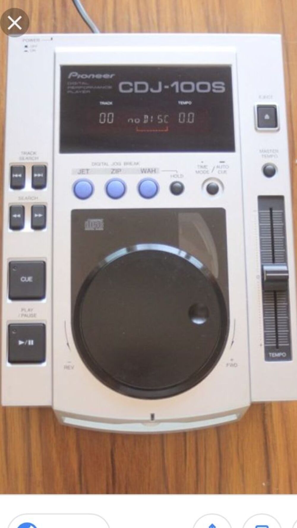 2 pioneer cdj 100 + mix + fly case Audio et hifi