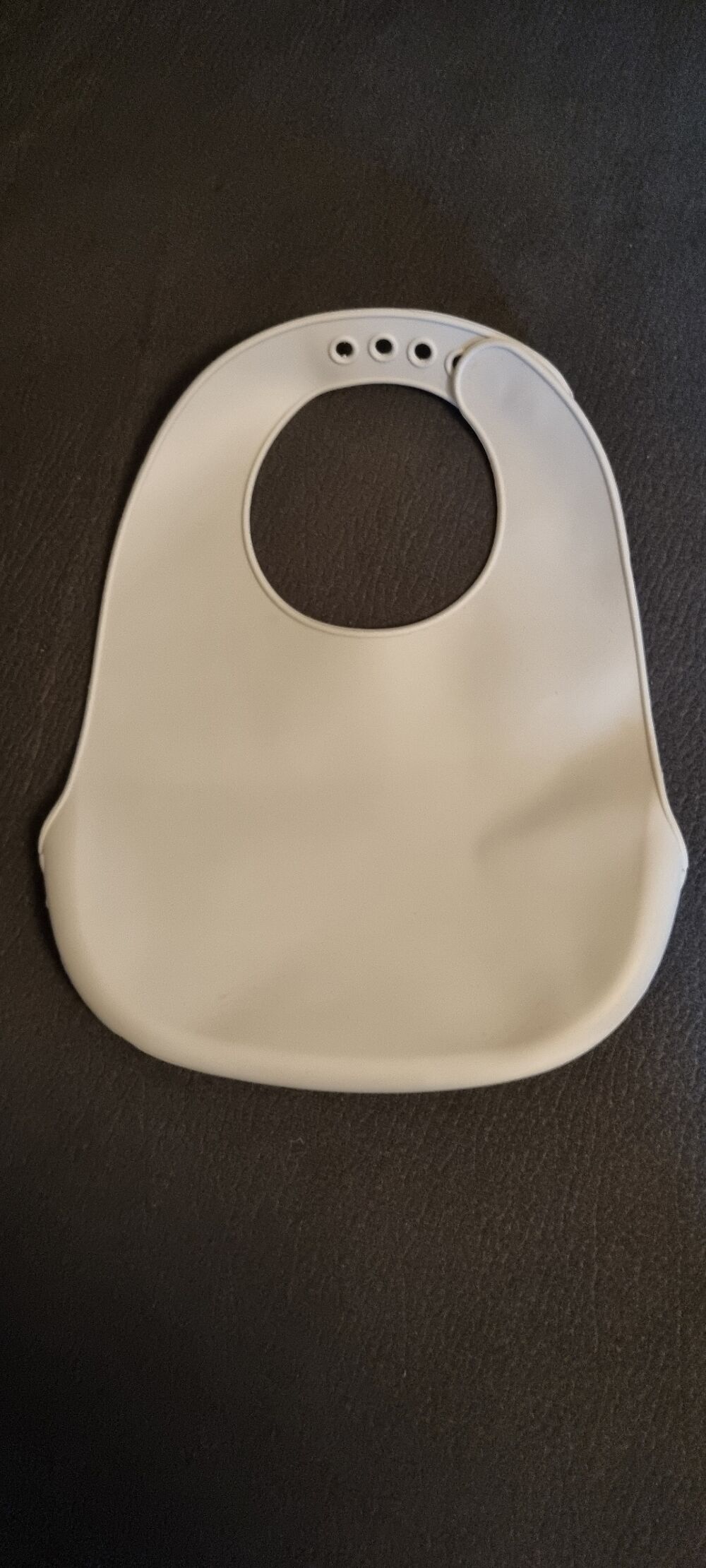 Bavoir en silicone avec r&eacute;cup&eacute;rateur Puriculture