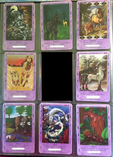 16 cartes BELLA SARA  LUEURS BOREALES  15 Les �glisottes-et-Chalaures (33)