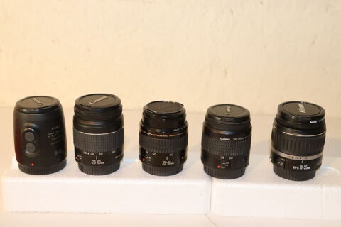 Lot objectifs   Canon  1 Liévin (62)