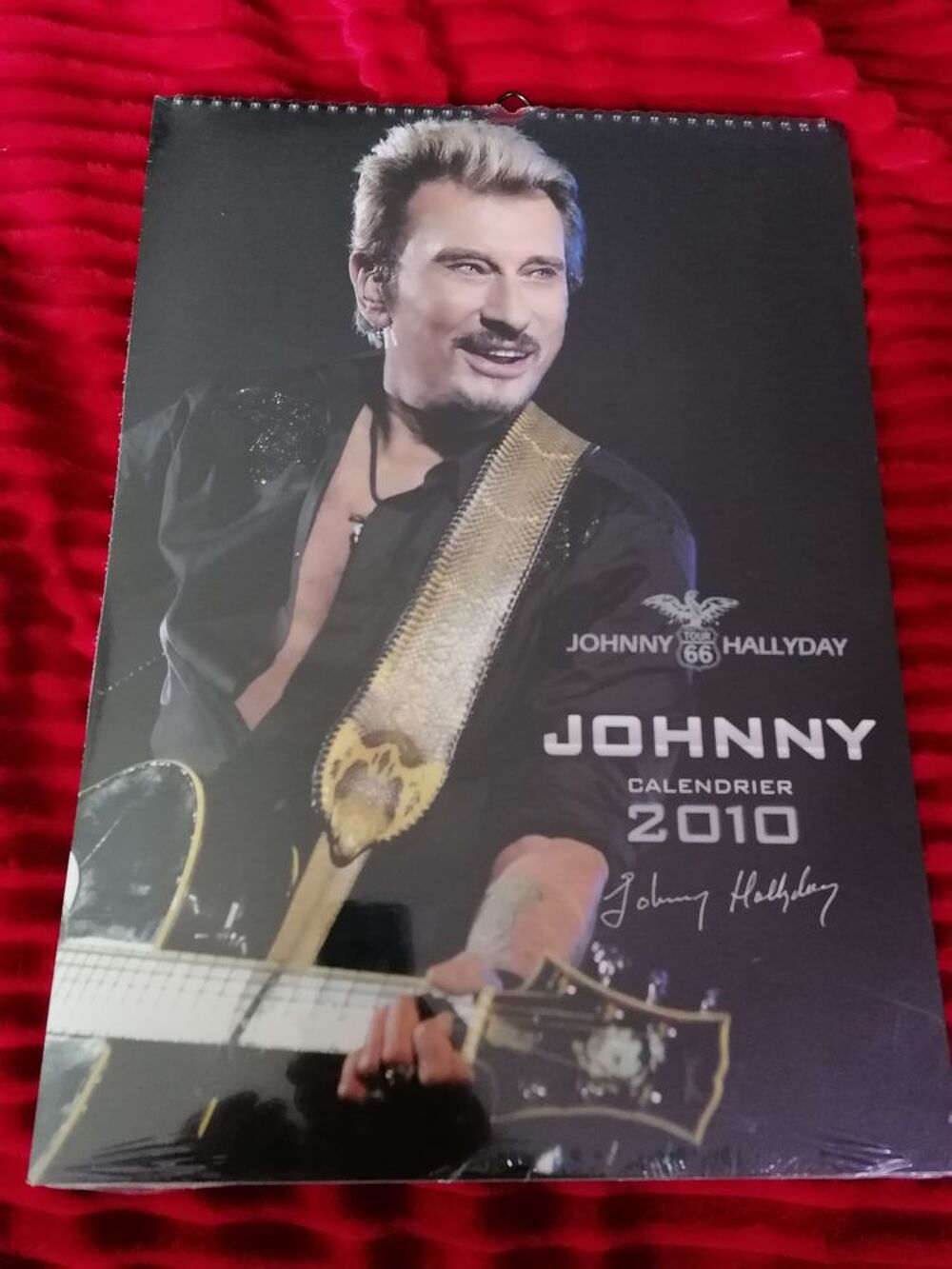 Calendrier Johnny Hallyday 2010 