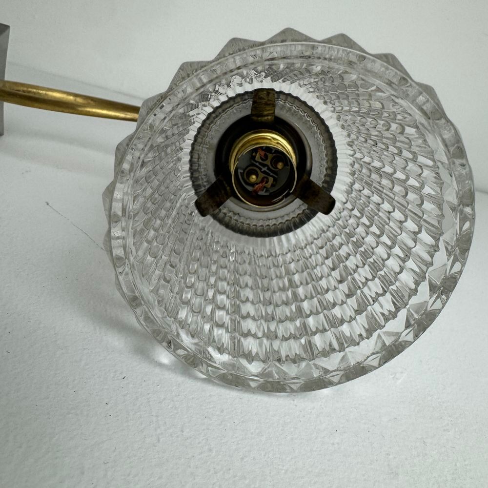 PAIRE D'ANCIENNES APPLIQUES 1950 VINTAGE Décoration