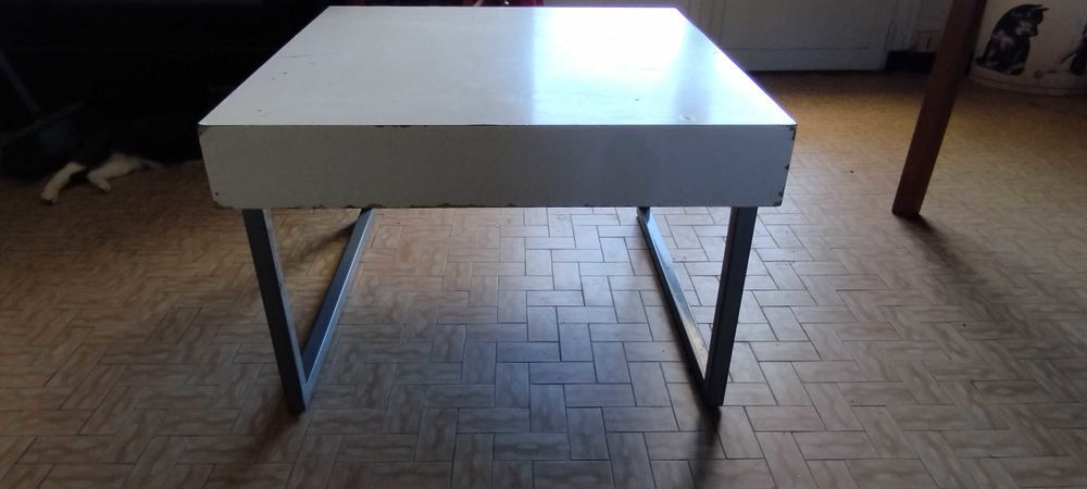 table basse blanche Meubles