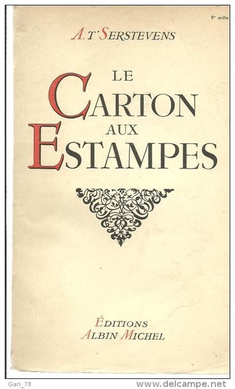 A.T. SERSTEVENS Le carton aux estampes 6 Montauban (82)
