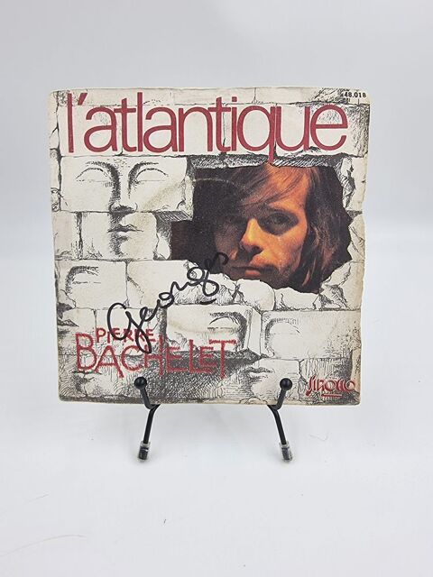 Vinyle 45 tours Pierre Bachelet : L'Atlantique avec fourreau 1 Vulbens (74)