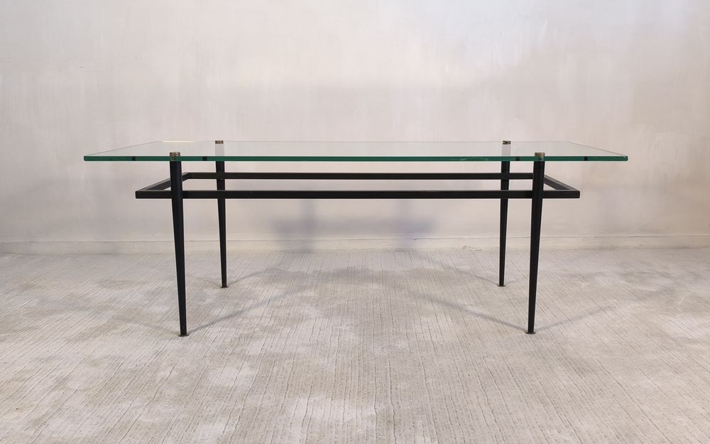 Iconique Table basse Roger Le Bihan pour Airborne 1960-70 Meubles