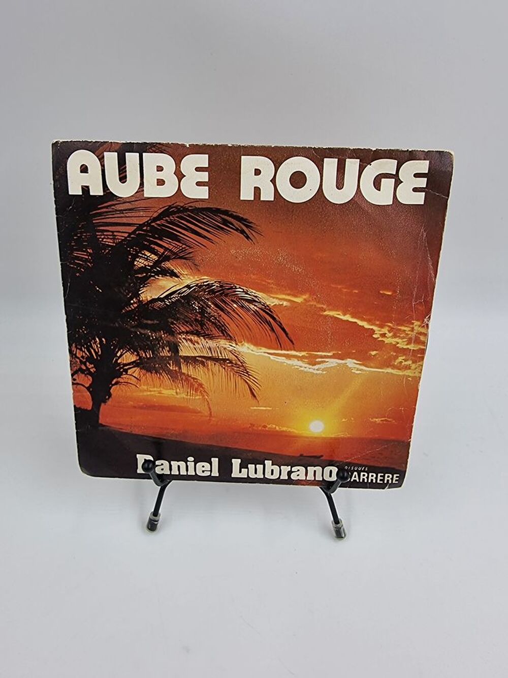 Vinyle 45 tours Daniel Lubrano : Aube Rouge avec fourreau CD et vinyles