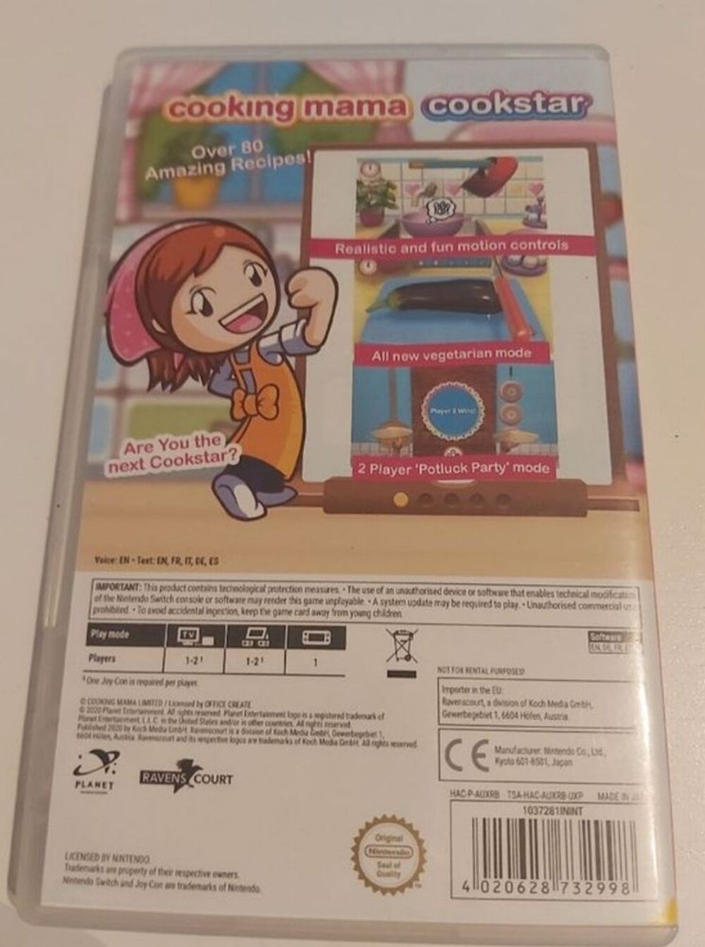 Jeux swith Cooking Mama Consoles et jeux vidéos