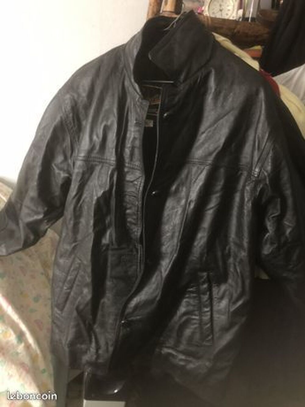 2 Vestes en cuir homme Vêtements