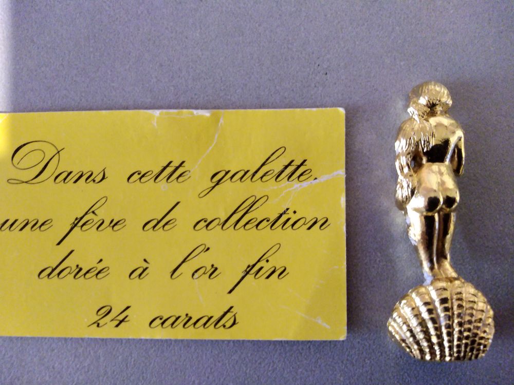 F&egrave;ve dor&eacute;e &agrave; l'or 24 carats 