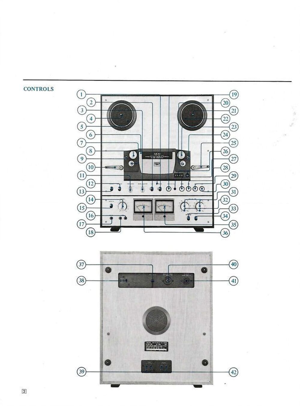 Platine de magn&eacute;tophone st&eacute;r&eacute;o. AKAI GX 650 D Audio et hifi