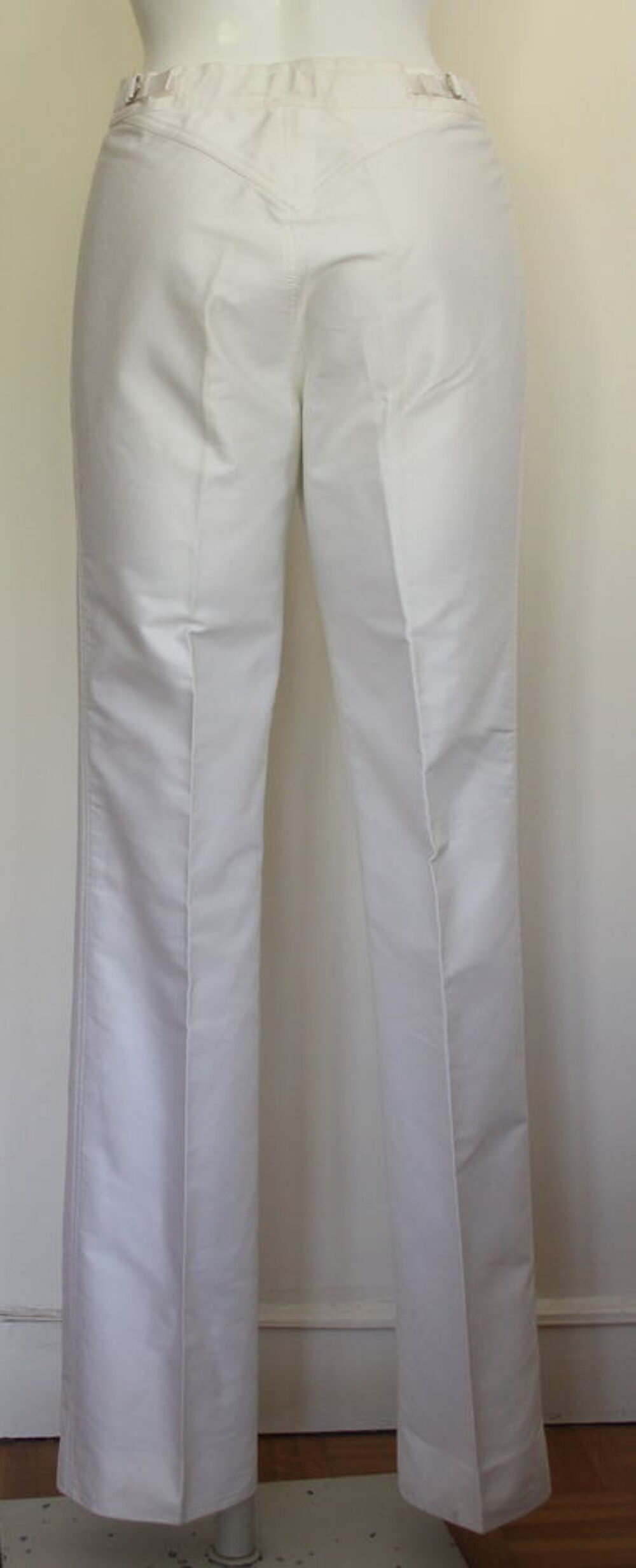 Pantalon blanc COURREGES T.38 Fr Vêtements
