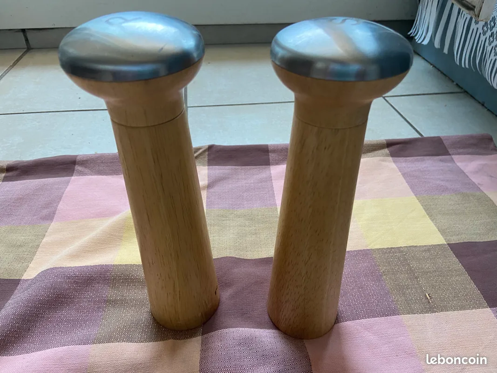 2 Moulins Poivre/Sel en Bois
Cuisine