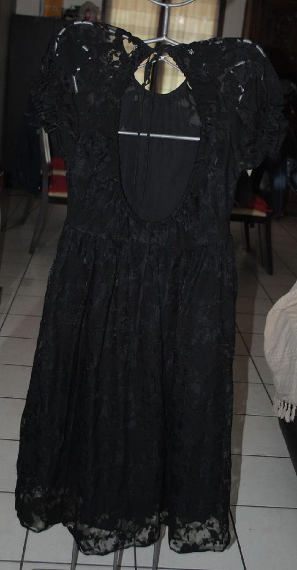 Robe Noire de Soir&eacute;e Vêtements