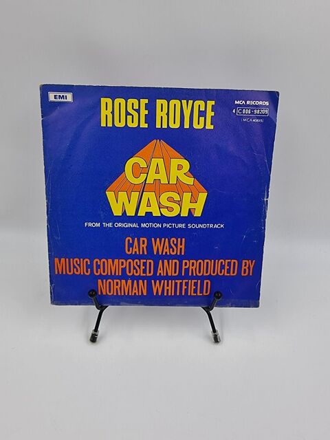 Vinyle 45 tours Rose Royce : Car Wash (Music Composed and..) 2 Vulbens (74)