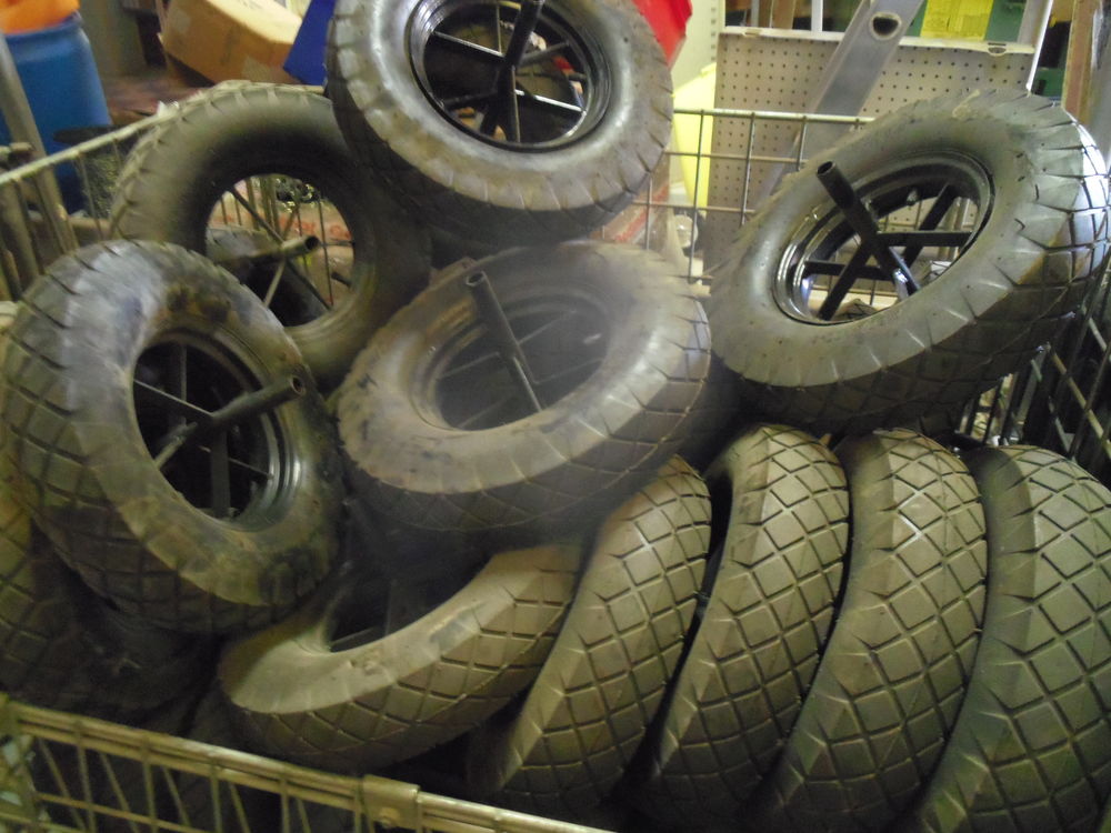 PNEU ou ROUE de brouette Bricolage