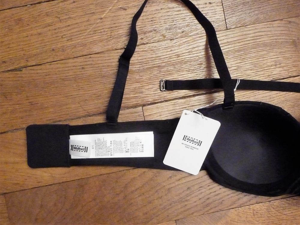 Soutien Gorge Noir &agrave; Armatures Bretelles D&eacute;tachables-Wolford Vêtements