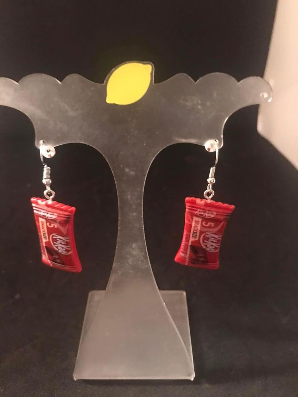 boucles d?oreilles Kitkat Bijoux et montres