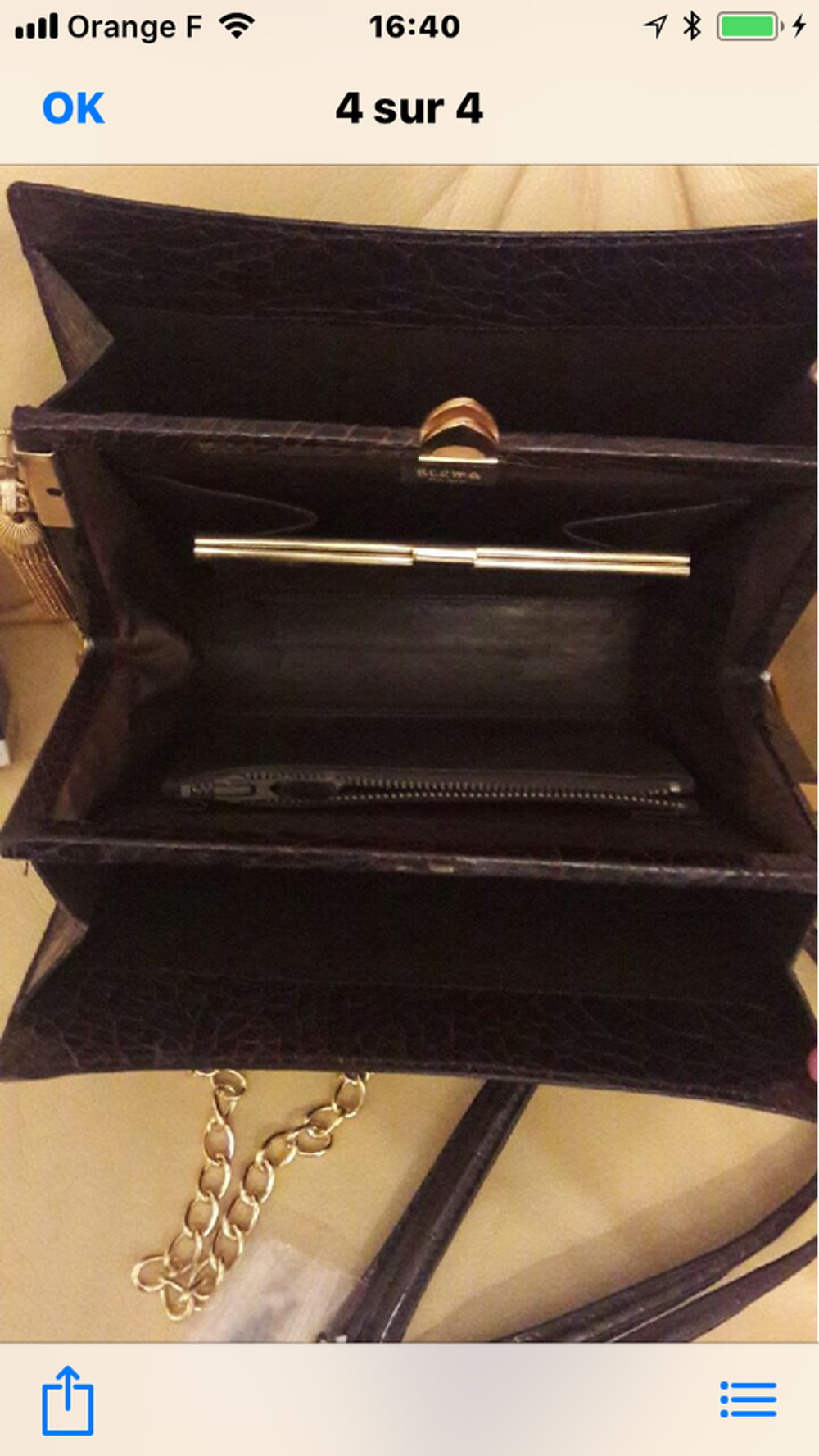 Sac &agrave; main Maroquinerie