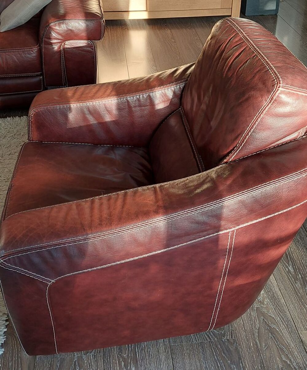 Salon en cuir Meubles