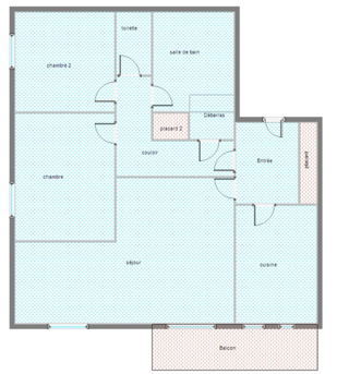  Appartement  vendre 3 pices 75 m Reims