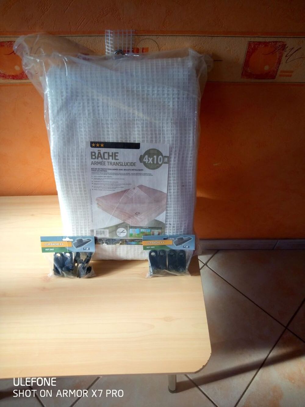 Bache de serre arm&eacute; Jardin
