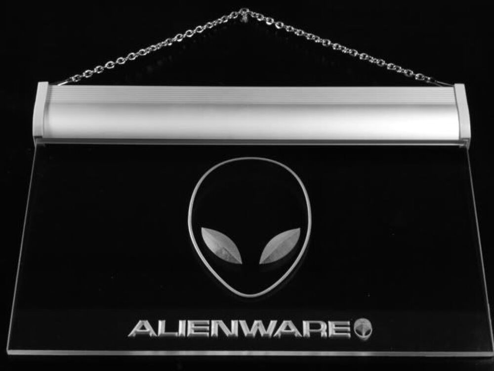 Enseigne lumineuse Alienware Matériel informatique