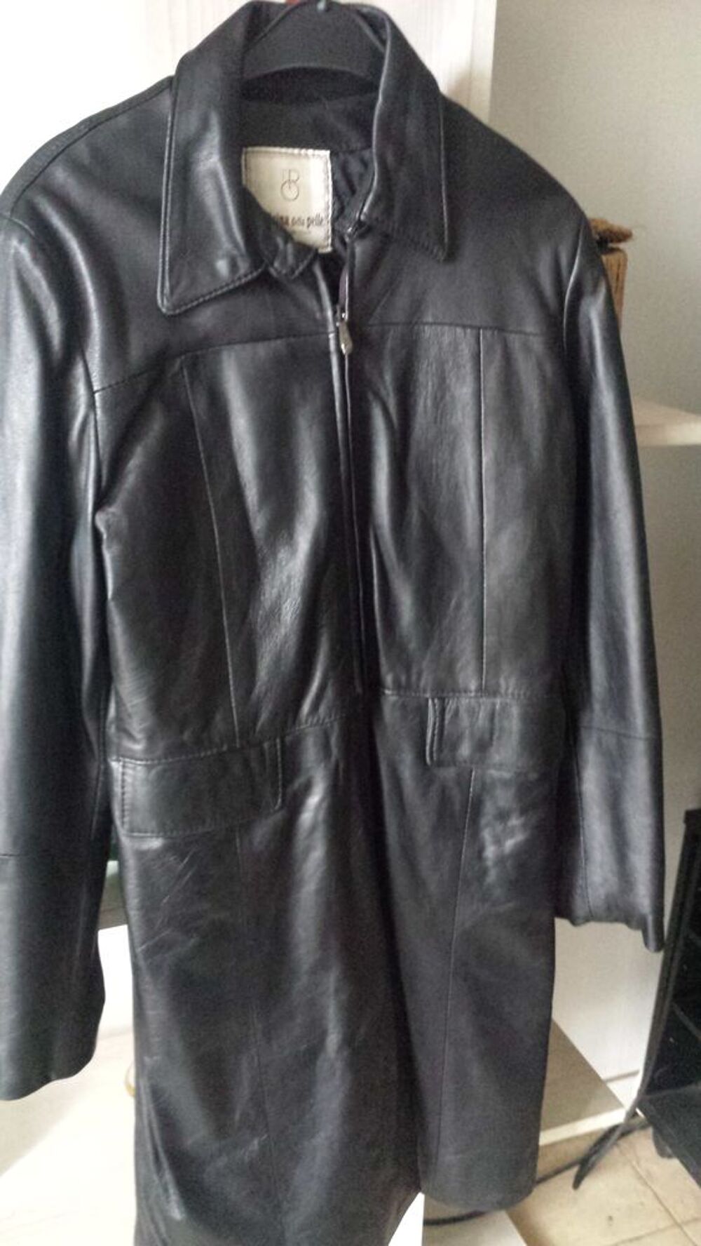MANTEAU CUIR FEMME Vêtements