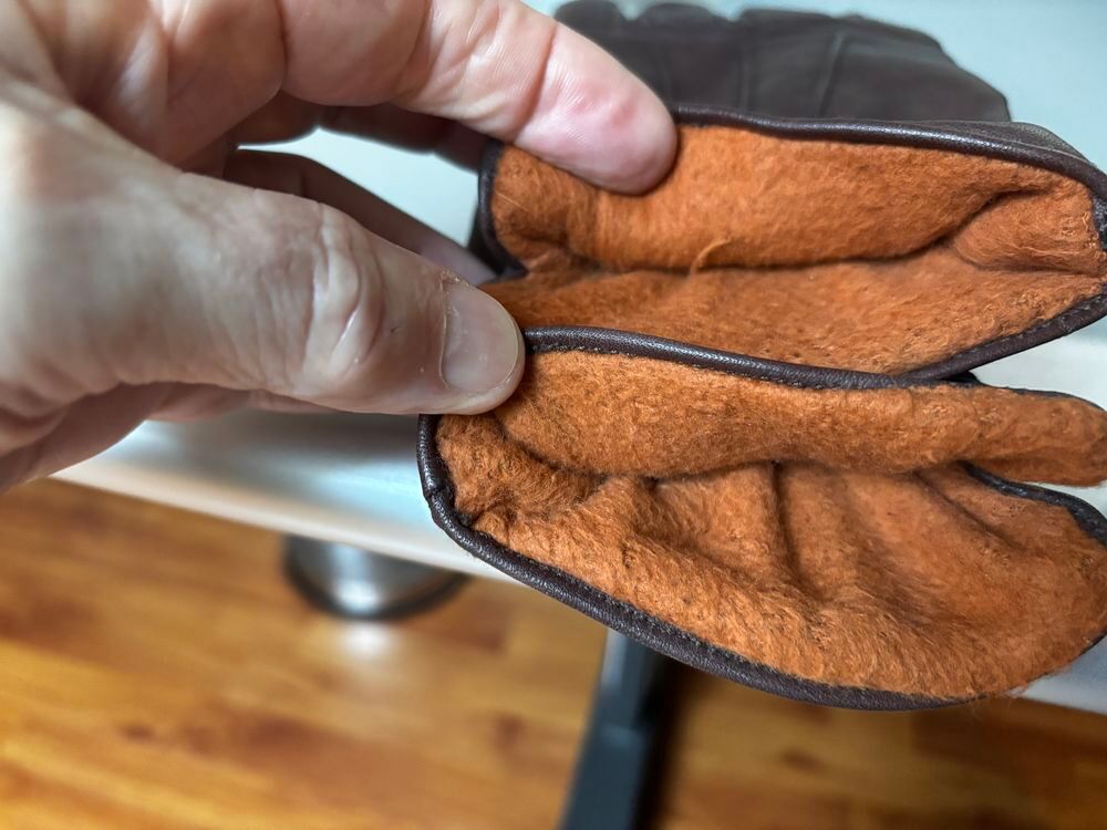 Gants en cuir Marque CREEKS Maroquinerie
