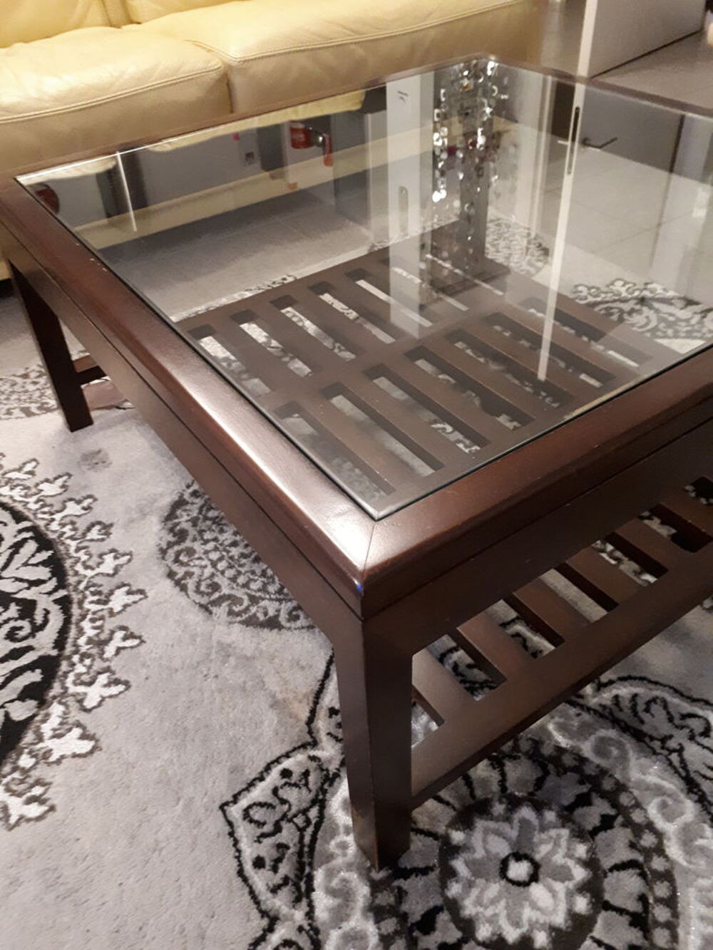 Table basse de salon colonial ROCHE BOBOIS Meubles