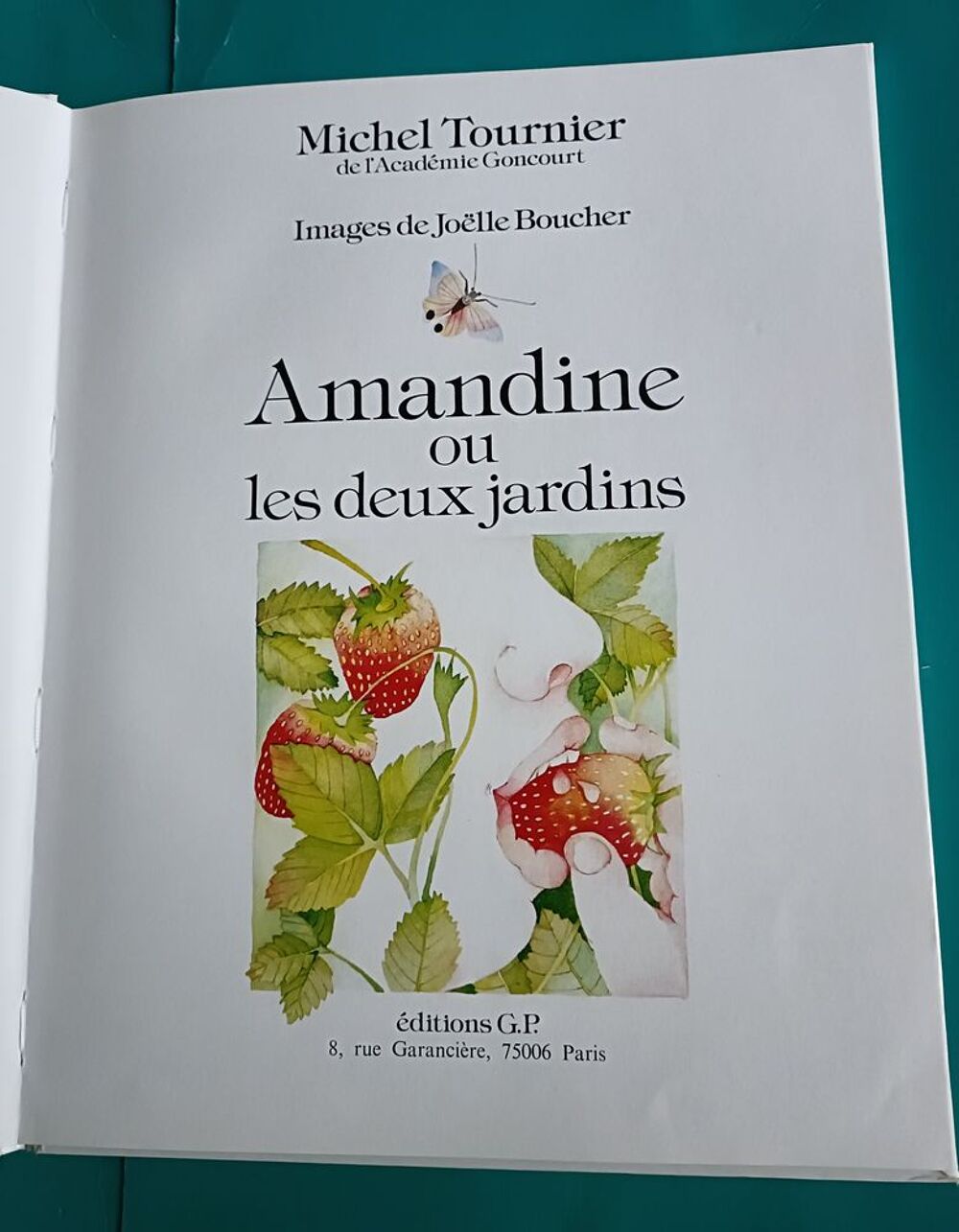  Michel TOURNIER : Amandine ou les deux jardins Livres et BD