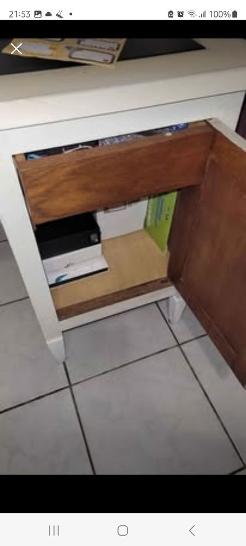 bureau en bois Meubles