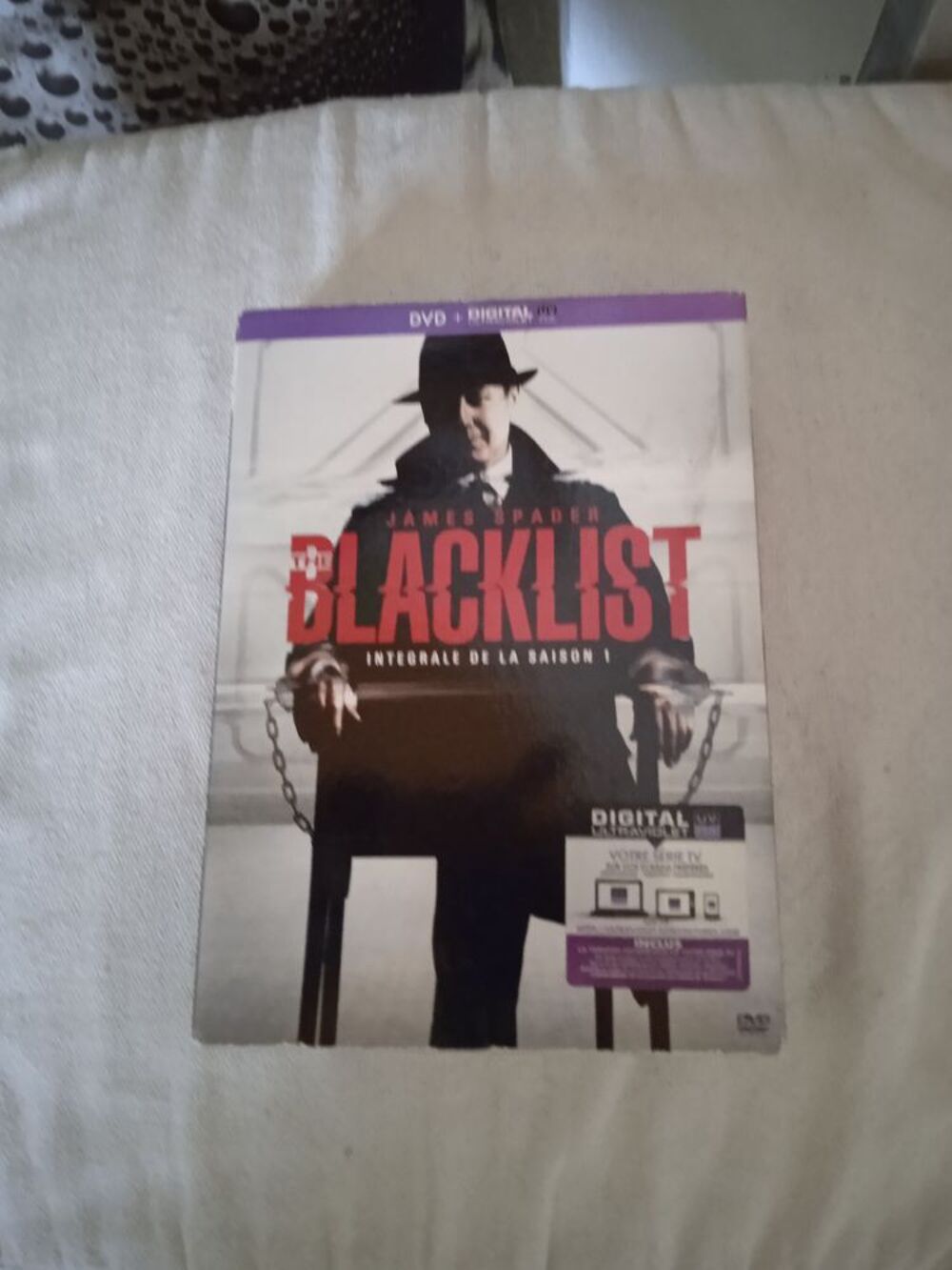 DVD The Blacklist
Saisons 1
2013
6 CD
Excellent &eacute;tat
En DVD et blu-ray