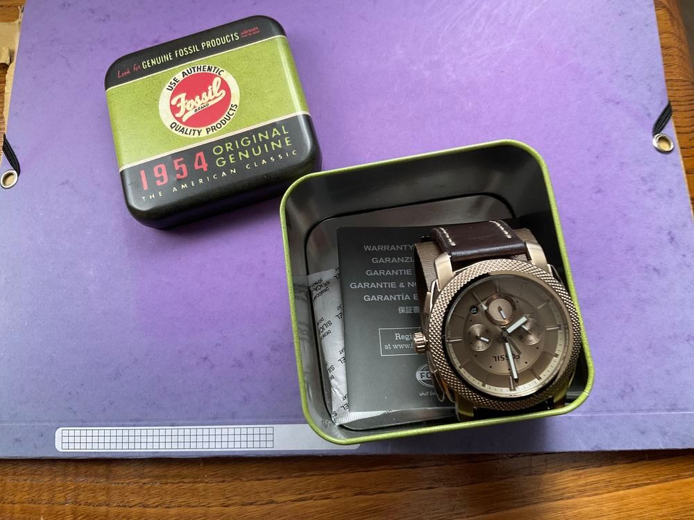 Montre fossil on sale origine