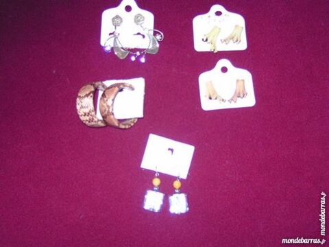 Boucles d'oreilles neuves 4 Saint-Martin-au-Lart (62)