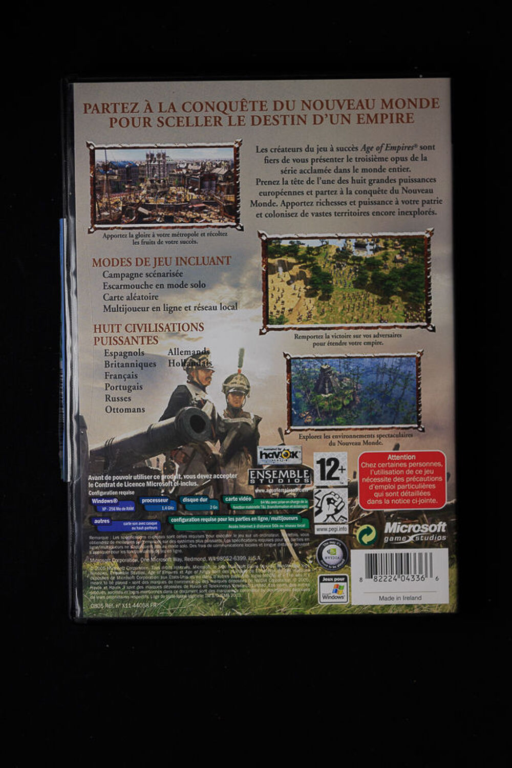Age of Empires III Consoles et jeux vidéos