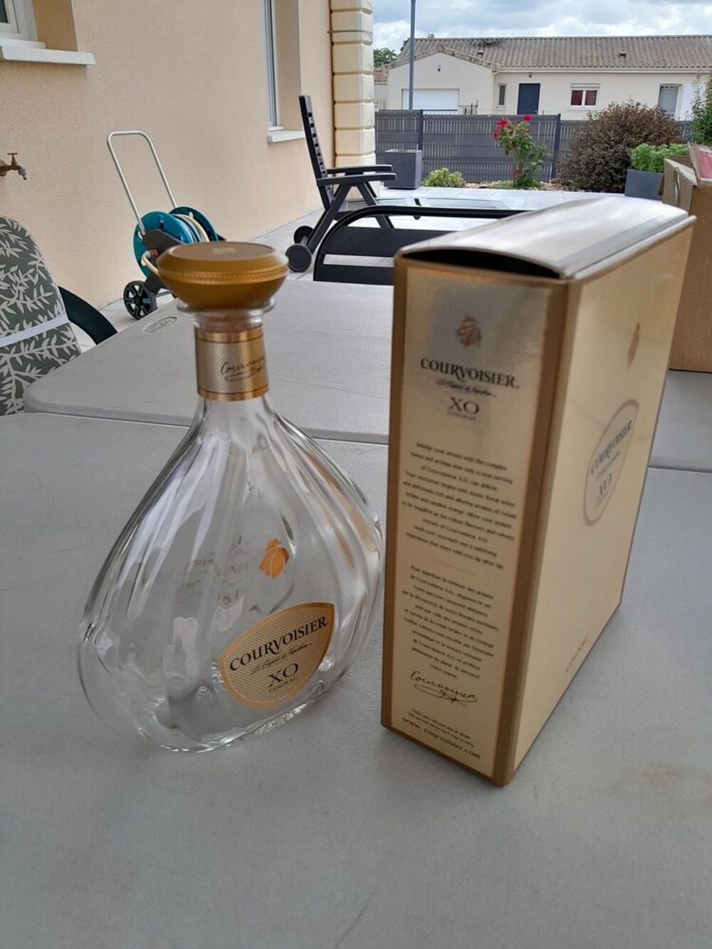 CARAFE VIDE COURVOISIER tel : 0627473514 