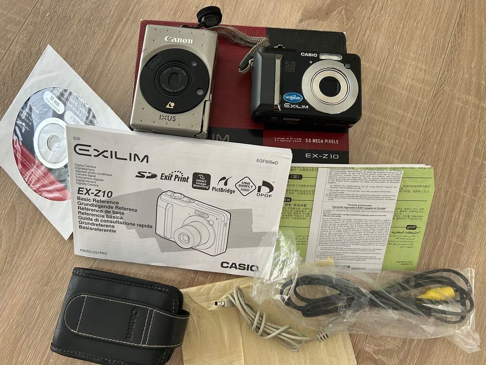 deux appareil photo un marque canon et casio tr&egrave;s bon &eacute;tat Photos/Video/TV