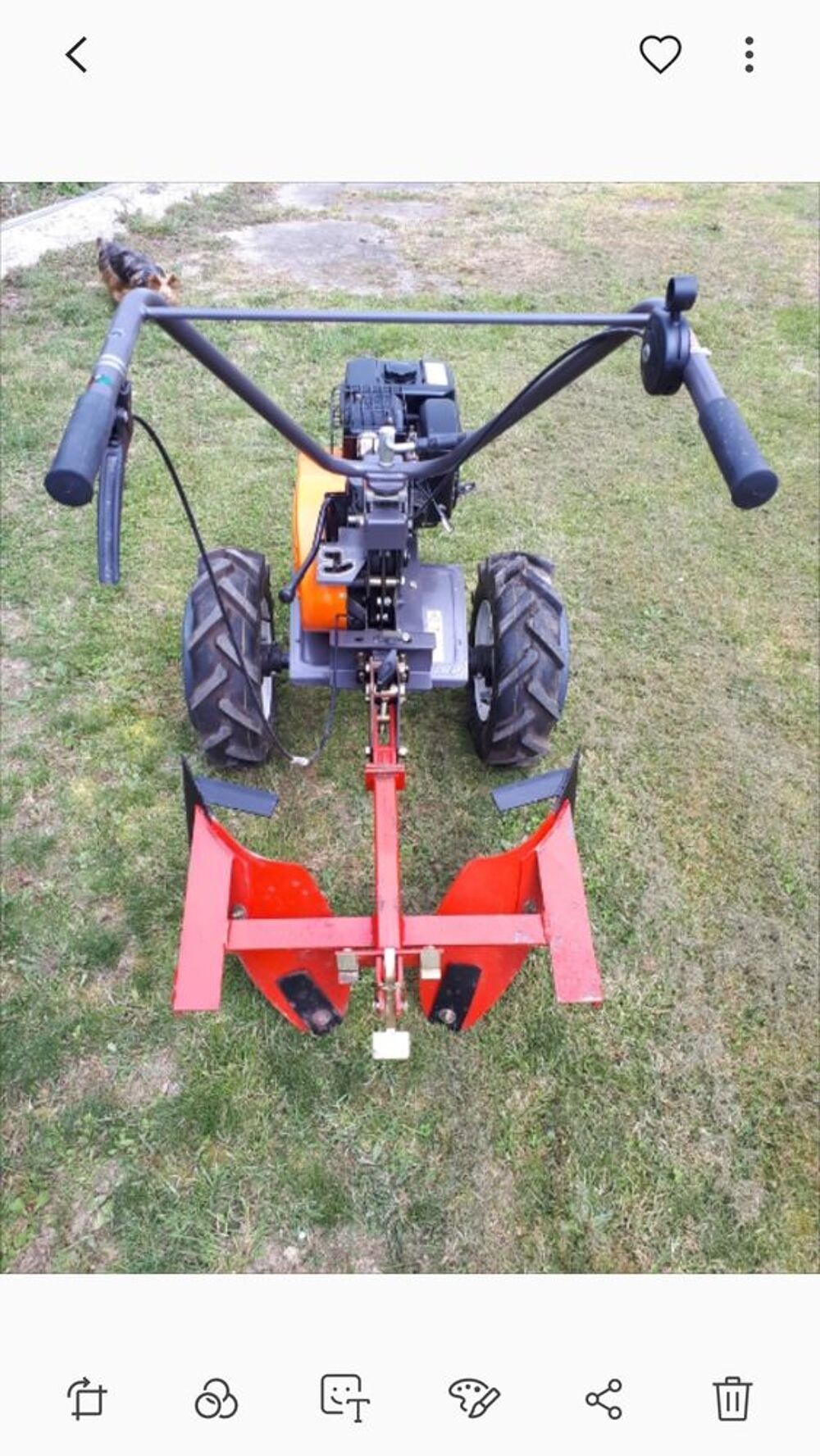 motoculteur husqvarna Jardin