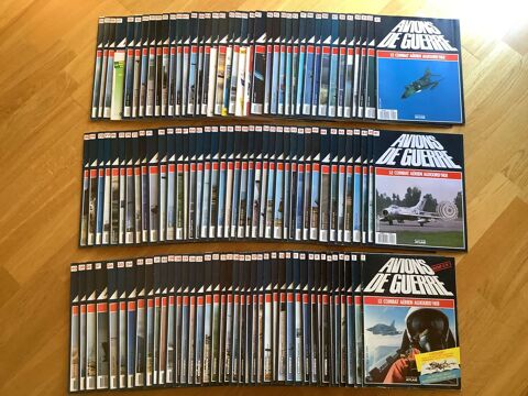 Lot de 120 magazines AVIONS DE GUERRE 75 Beausoleil (06)
