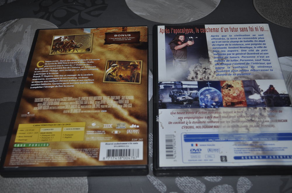 Lot de DVD avec entre autre &quot;Viggo Mortensen&quot; DVD et blu-ray