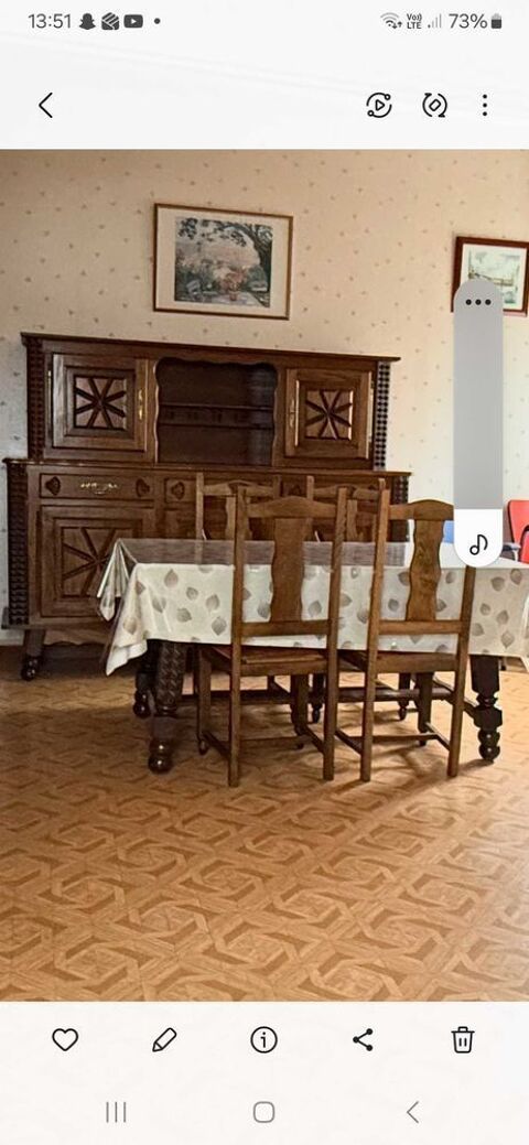 table, bahut et chaises 200 Quiévy (59)
