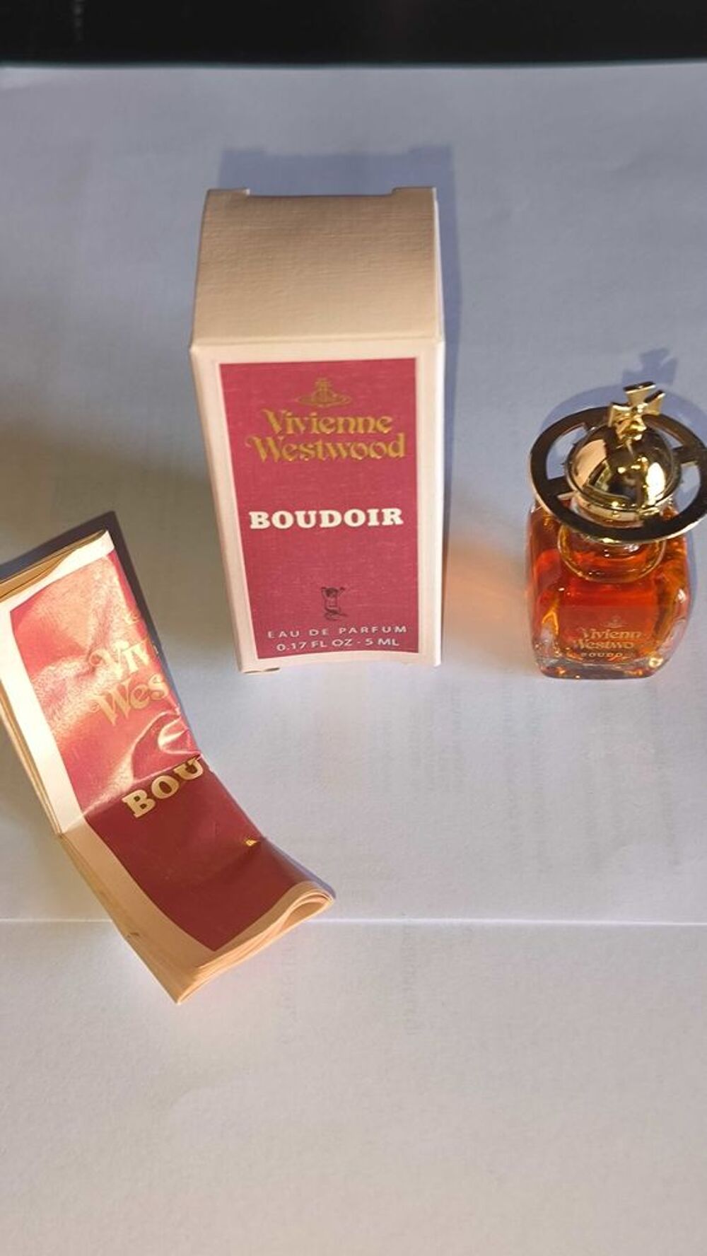 miniature de parfum Vivienne Westwood boudoir 