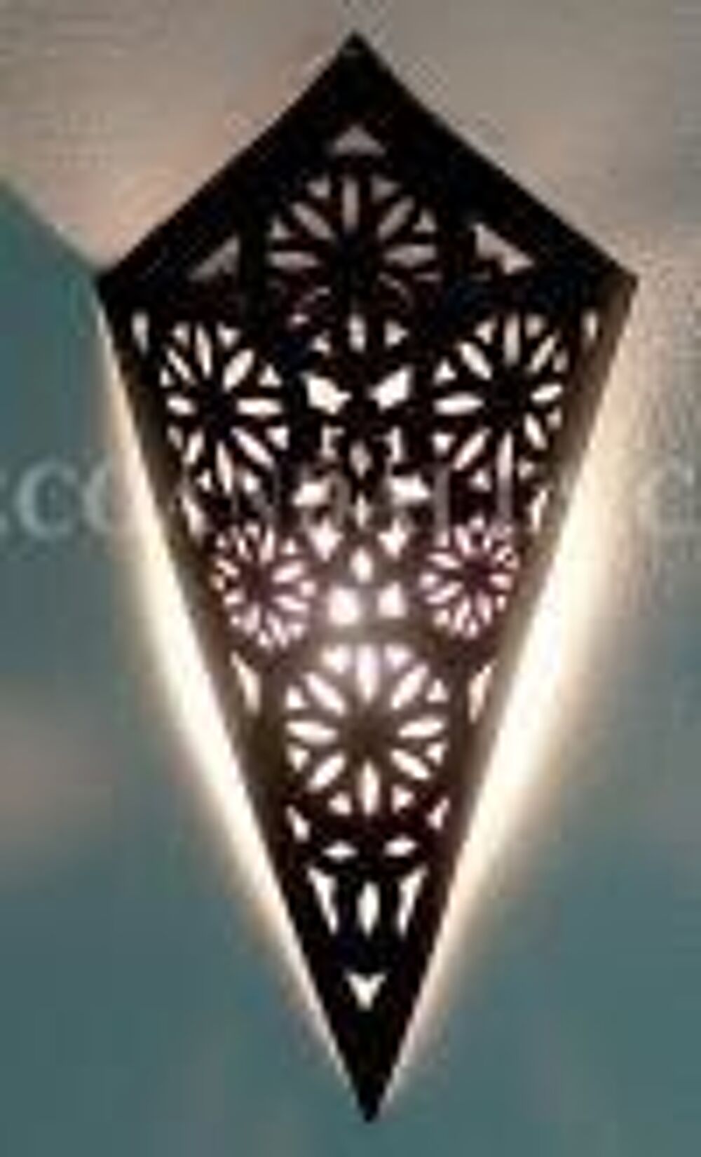 Lustre artisanale en cuivre D�coration