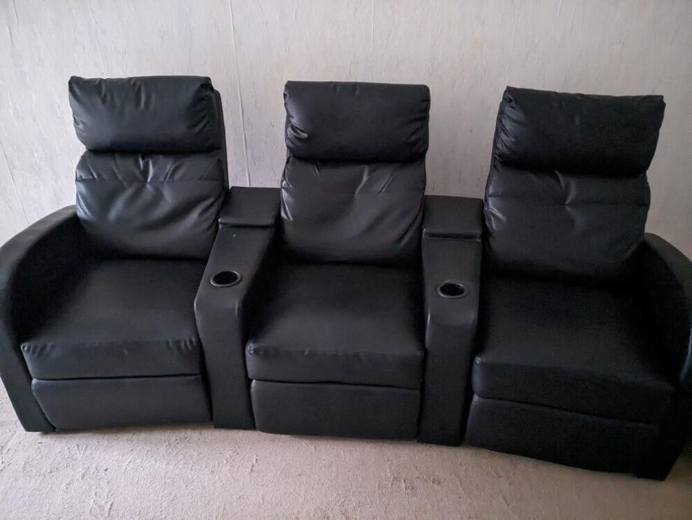 Fauteuil inclinable home cin&eacute;ma vidalxl Meubles