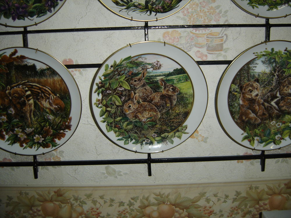 Assiettes M&eacute;dailler Franklin 